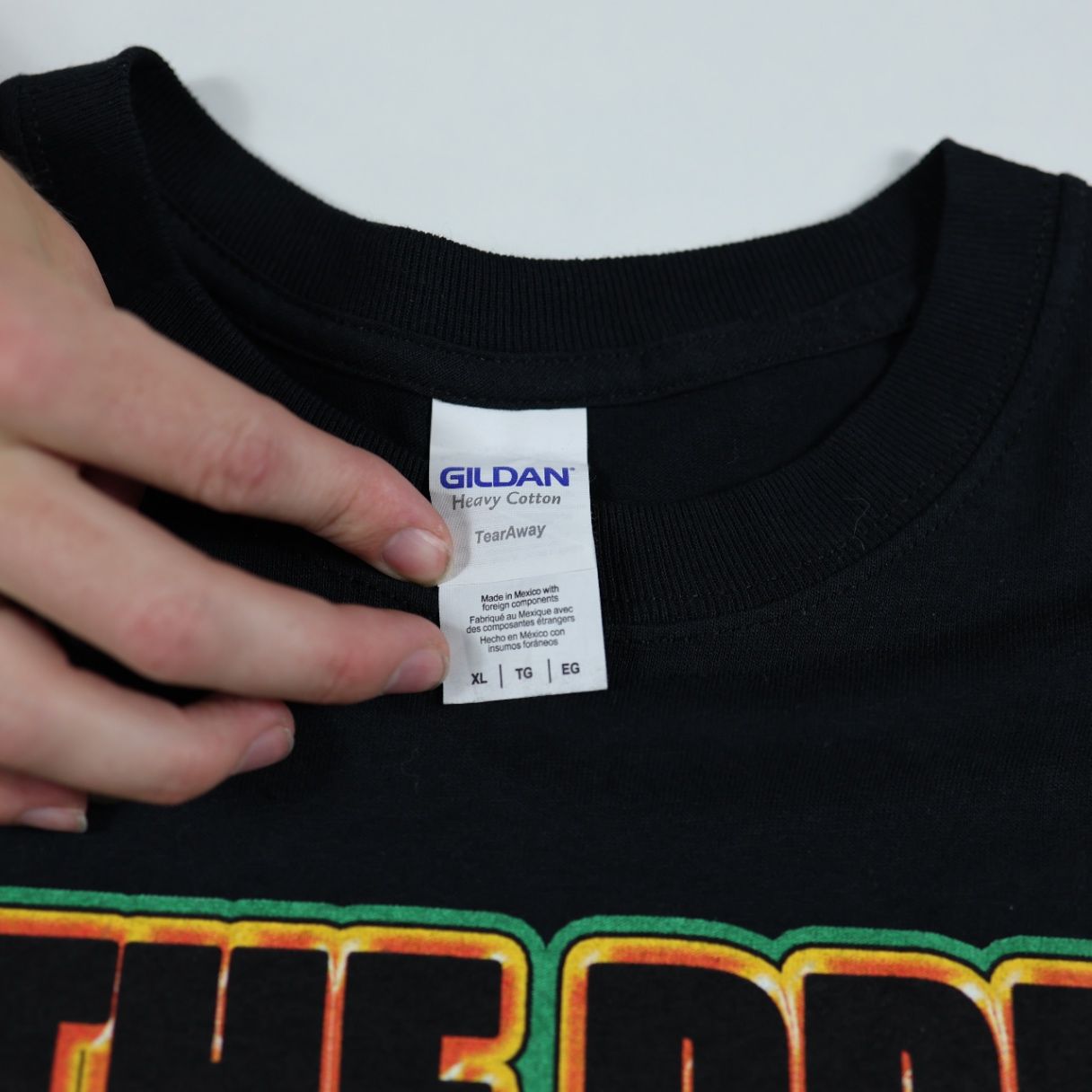 Gildan Heavy Cotton Martin Luther King Jr XL Black T-Shirt Vintage Graphic Print I Have A Dream Tee