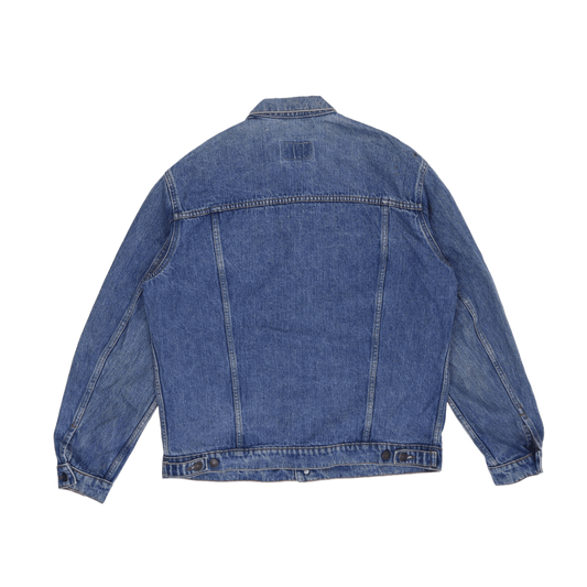 Levi's Vintage Blue Denim Trucker Jacket Size 38 Medium Cotton