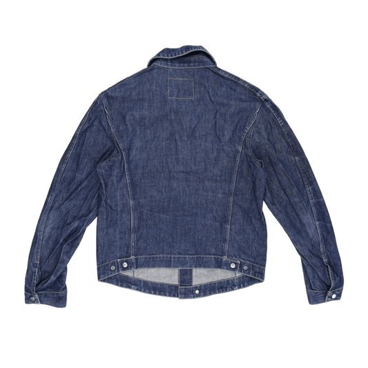 Levi's Engineered Jeans Blue Denim Trucker Jacket Men Medium