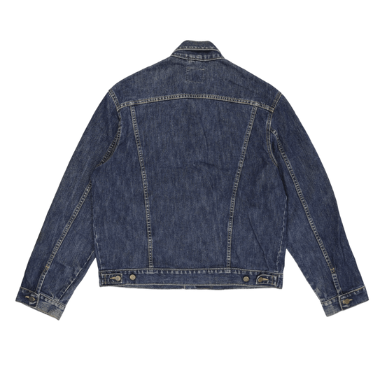 Lee Vintage Denim Jacket Blue Size L Cotton Collared