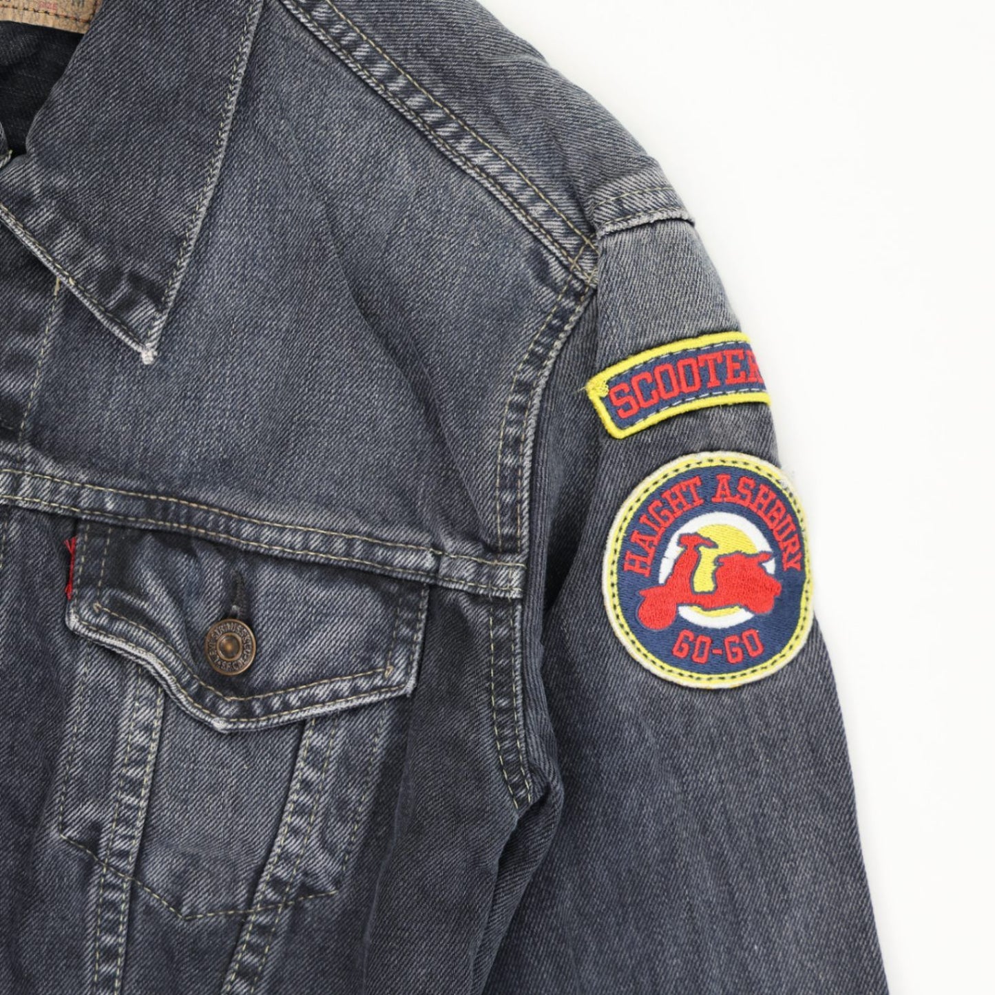 Levi's Vintage Denim Jacket Medium Blue Medium 100 Percent Cotton Denim