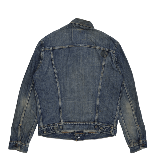 Levi's Vintage Blue Denim Trucker Jacket Men's Medium Cotton