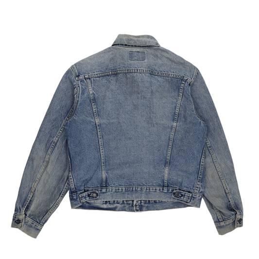 Levi's Vintage Blue Denim Trucker Jacket Size L Cotton