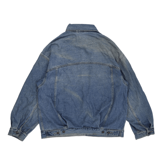 Levi's Vintage Denim Jacket Blue Medium 100% Cotton Collared