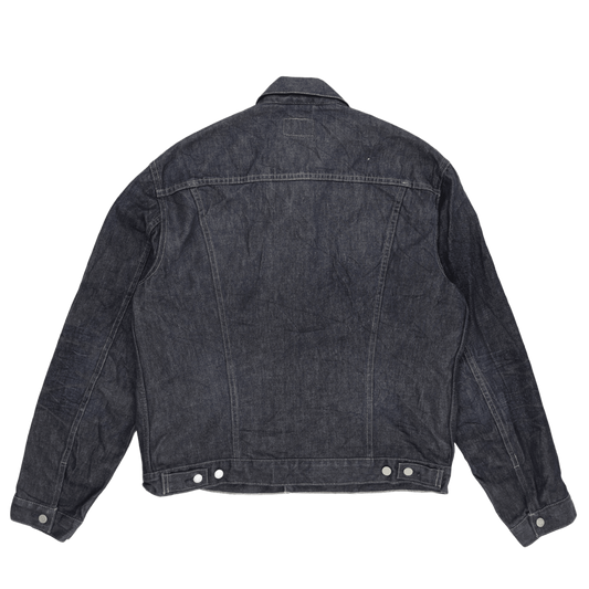 Levi's XXL Denim Trucker Jacket T2510 Indigo Blue Cotton Vintage