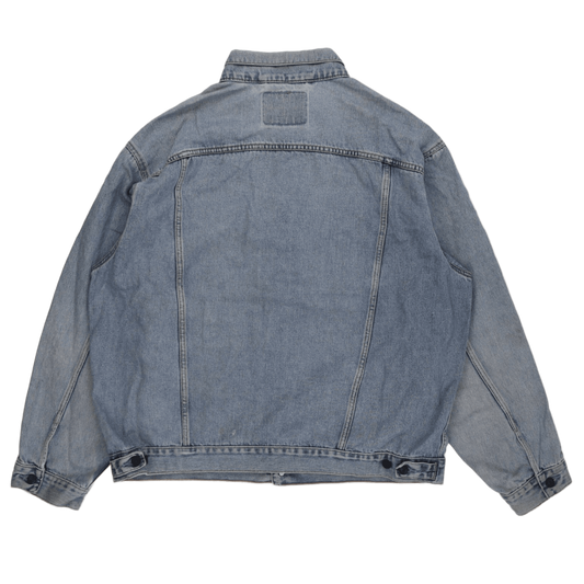 Levi's Vintage Trucker Jacket Light Blue XXL 100% Cotton Collared