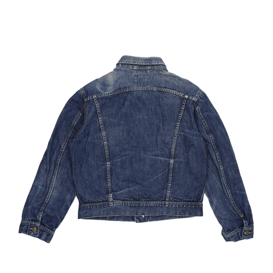 Lee Vintage Blue Denim Jacket XL Cotton Collared