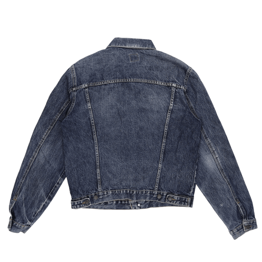 Levi's Vintage Blue Denim Jacket Men Size L 100% Cotton Collared