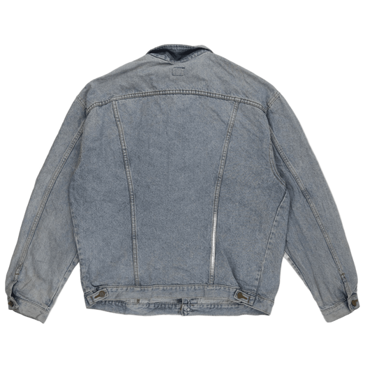 Lee Vintage Light Blue Denim Jacket Size Large Cotton