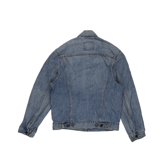Levi's Vintage 70550 Denim Trucker Jacket Stonewash Blue Size Small Cotton