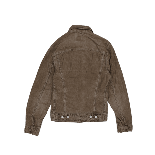 Levi's 70500 Brown Corduroy Trucker Jacket Small 70% Cotton 30% Polyester Vintage