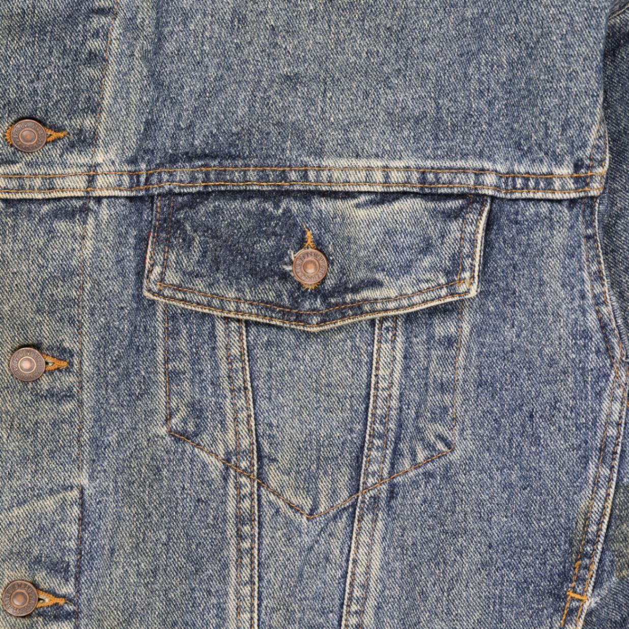 Levi's Vintage Denim Trucker Jacket Blue XL Cotton