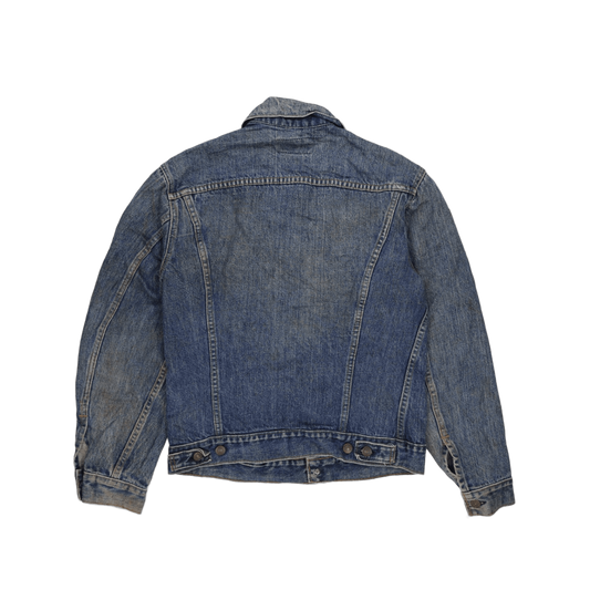 Levi's Vintage Blue Denim Trucker Jacket Size Large 100% Cotton