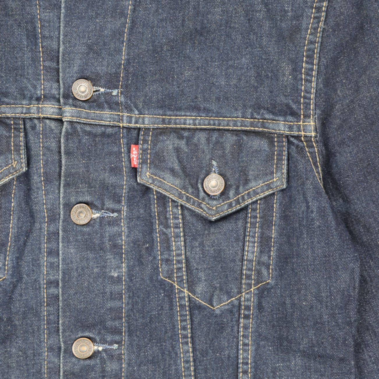 Levi's Vintage 70500-04 Denim Trucker Jacket Indigo Medium Cotton