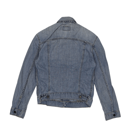 Levi's Vintage Girls Denim Trucker Jacket Blue Medium Cotton
