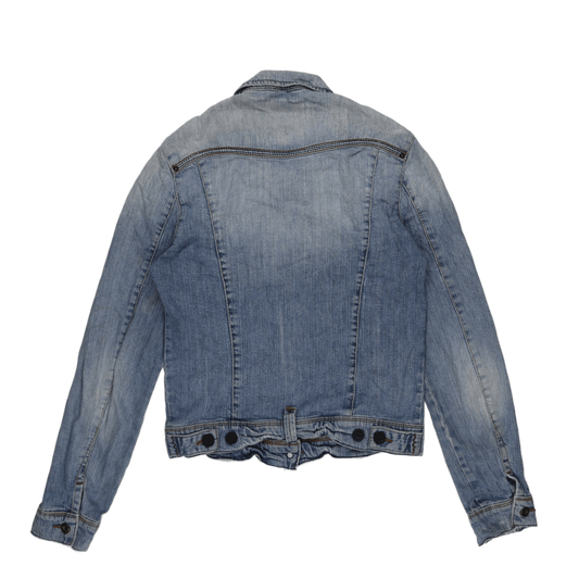 Lee Vintage Light Blue Denim Jacket Unisex Medium Cotton