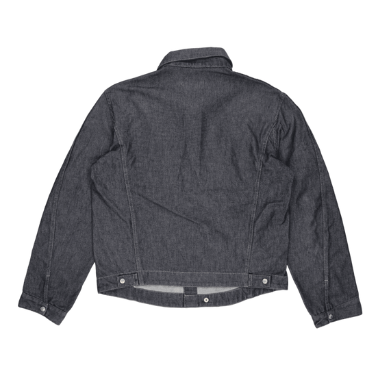 Levi's Engineered Jeans Black Denim Jacket Medium Cotton Denim Vintage