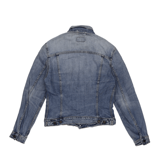 Levi's 70589 Vintage Light Blue Denim Trucker Jacket Size L Cotton