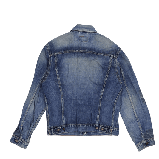 Levi's Vintage 70500 Blue Denim Trucker Jacket Large 100% Cotton