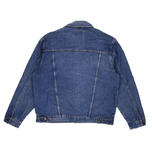 Lee Vintage Classic Blue Denim Jacket Large 100 Cotton Mens