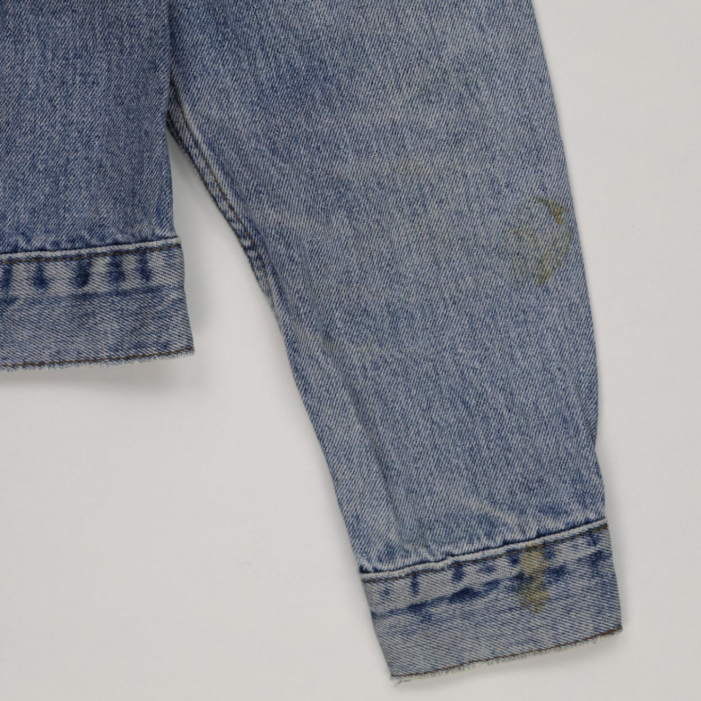 Levi's Girls Medium Light Blue Cotton Denim Trucker Jacket Vintage Style