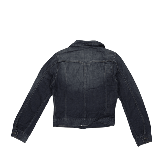 Wrangler Vintage Blue Denim Jacket Medium Cotton Collared