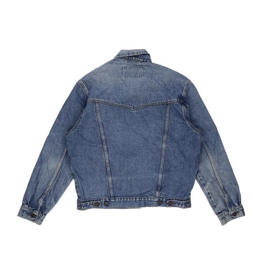 Wrangler Authentic Western Denim Jacket Blue Small Cotton Denim Vintage
