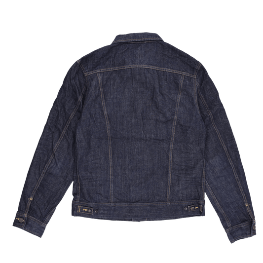 Lee Men's Indigo Blue Denim Jacket Size M 100% Cotton Collared