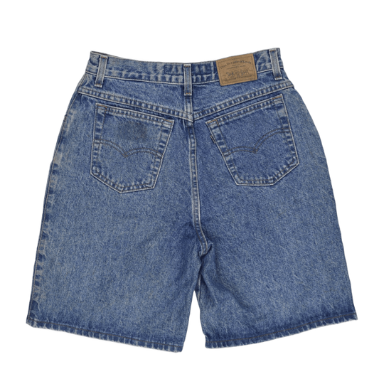 Levi's 900 Series Vintage High Waist Blue Denim Shorts Size 10 100% Cotton
