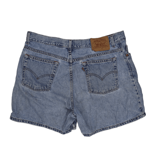 Levi's Vintage Denim Shorts Blue Size 16 Regular Fit 100% Cotton