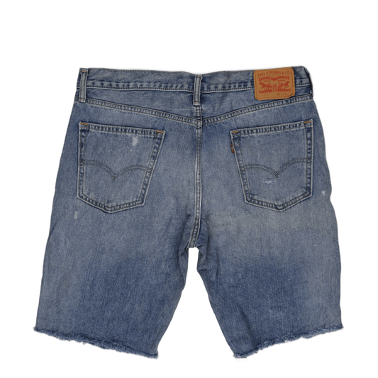Levi's 511 Distressed Denim Shorts Blue W36 100 Cotton Men's