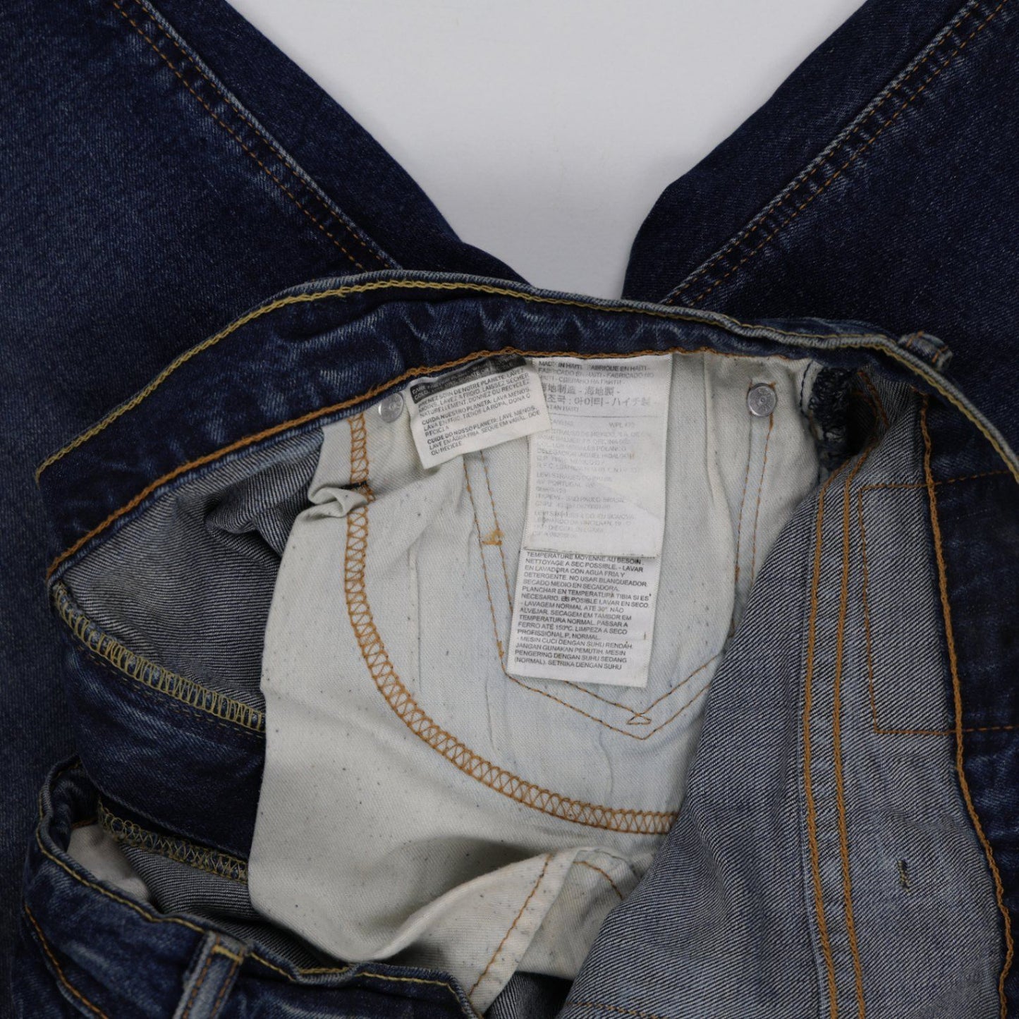Levi's 541 Denim Shorts Blue Size 40L 100 Cotton Men's Clothing