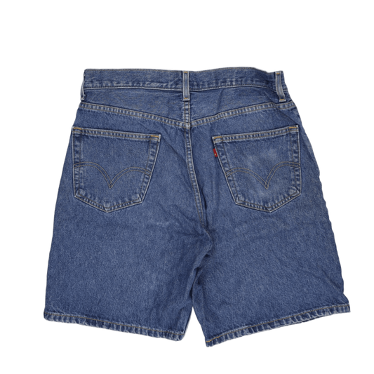 Levi's 550 Relaxed Fit Vintage Denim Shorts Blue W33 L 100% Cotton