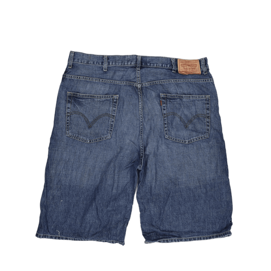 Levi's 569 Loose Fit Denim Shorts Blue W40 Cotton Vintage