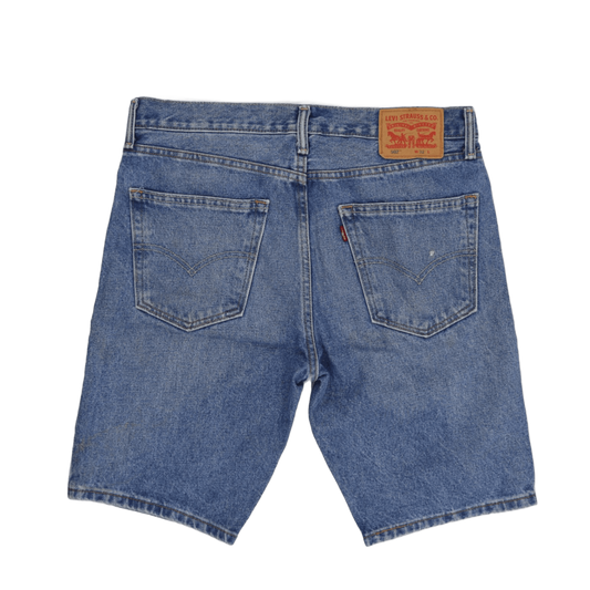 Levi's 502 Vintage Blue Denim Shorts W32 L 100% Cotton