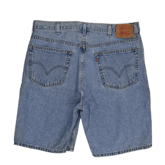 Levi's 505 Vintage Blue Denim Shorts W38 L 100% Cotton Regular Fit