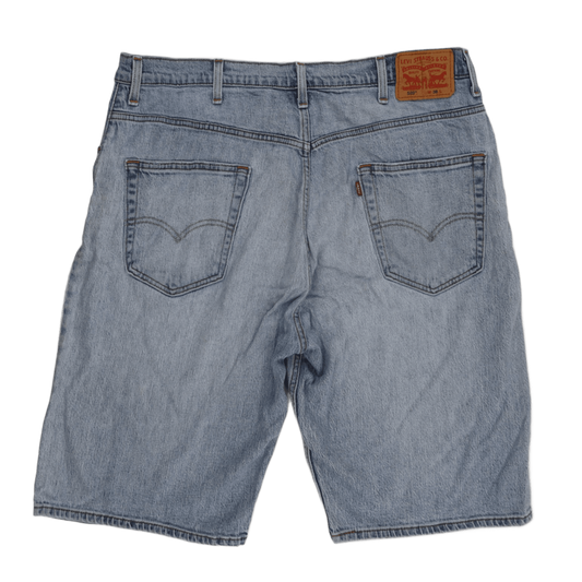 Levi's 569 Loose Fit Light Blue Denim Shorts W38 100% Cotton