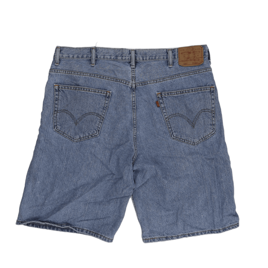 Levi's 550 Vintage Relaxed Fit Denim Shorts Blue 38 W 100 Cotton
