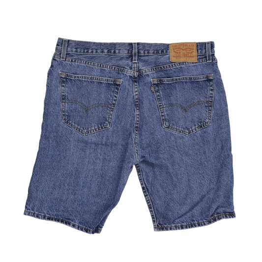 Levi's 505 Vintage Blue Denim Shorts W36 Casual Cotton