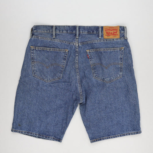 Levi's 505 Vintage Denim Shorts Blue W38 Cotton