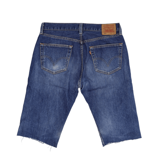 Levi's 501 Vintage Blue Denim Cut-Off Shorts 33W x 32L 100% Cotton