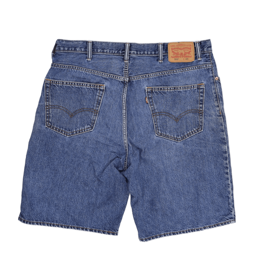 Levi's 550 Vintage Denim Shorts Blue W38 Cotton