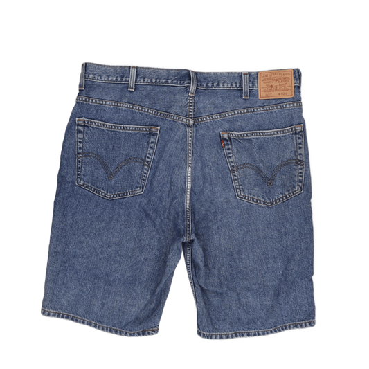 Levi's 505 Regular Fit Denim Shorts Blue W40 Cotton Vintage