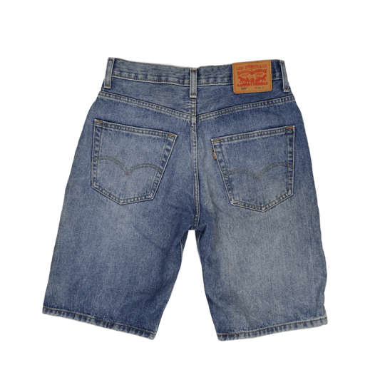 Levi's 569 Loose Fit Denim Shorts Blue W30 100 Cotton Vintage