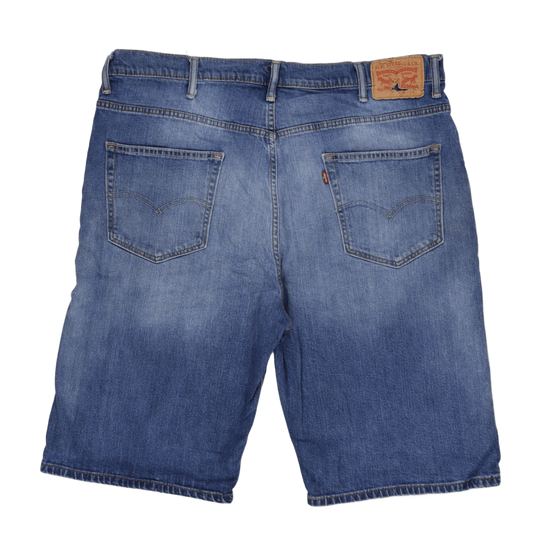 Levi's 569 Loose Fit Denim Shorts Blue Size 38 Cotton Vintage