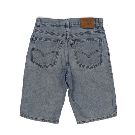 Levi's 550 Relaxed Fit Vintage Denim Shorts Blue Size 29 Cotton