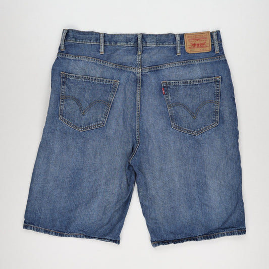 Levi's 569 Loose Straight Denim Shorts Blue Size 38 100 Percent Cotton Vintage