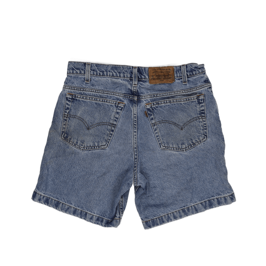 Levi's Signature 540 Relaxed Fit Denim Shorts Blue Size 33 100 Percent Cotton Vintage