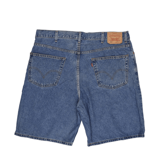 Levi's 550 Relaxed Fit Men's Denim Shorts Blue W40 100% Cotton Vintage