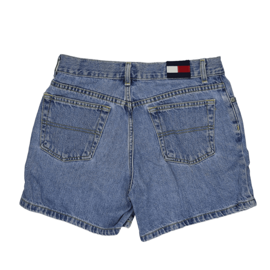 Tommy Hilfiger Vintage Blue Denim Shorts W32 100 Cotton